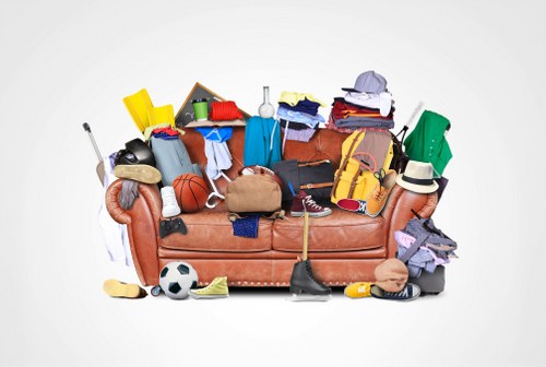 Residents disposing old furniture in Barkingside