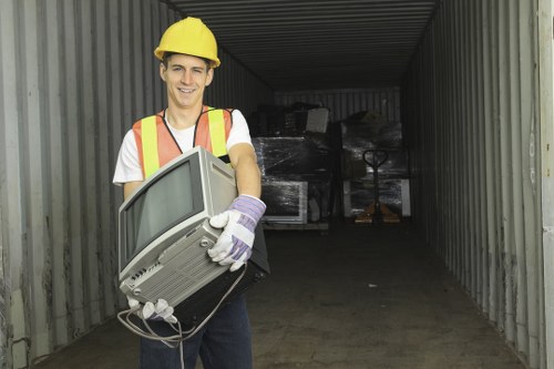 Recycling process of furniture in Barkingside
